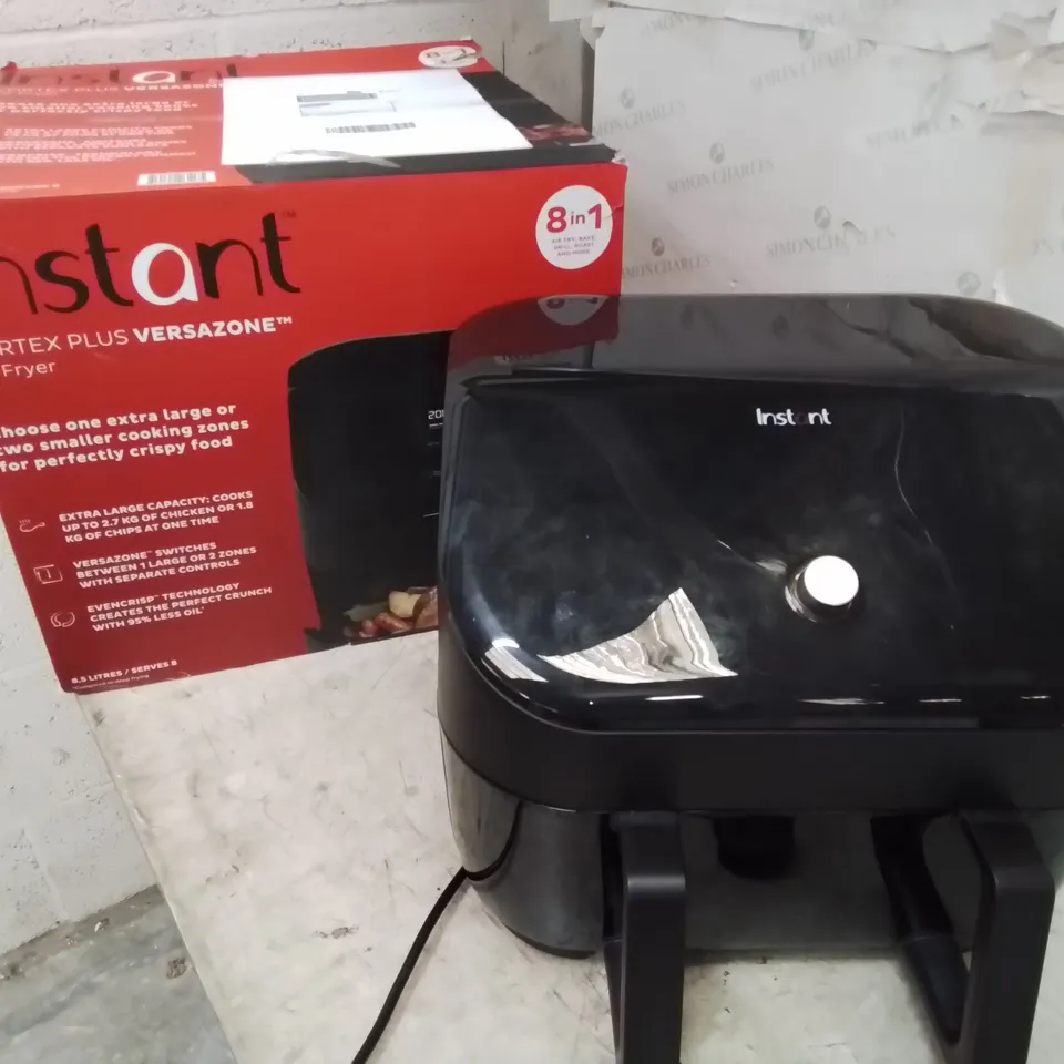 INSTANT VORTEX 8 IN 1 DUAL AIR FRYER 7.6L 
