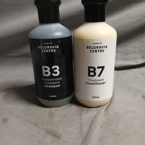 BELGRAVIA CENTRE B3 CONCENTRATED TREATMENT SHAMPOO & B7 TREATMENT CONDITIONER DUO (250ML EACH)
