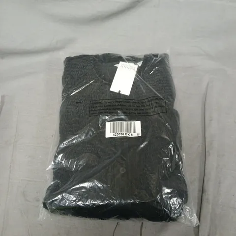 DANNII MINOGUE VELVET SHIRRED DRESS STANDARD SIZE 6. BAGGED