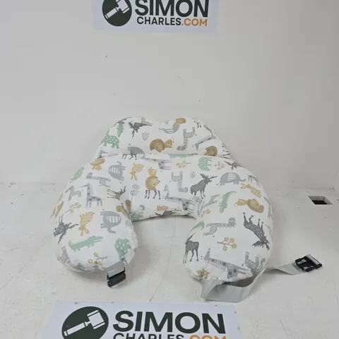 U-SHAPED BABY NURSING PILLOW – ANIMAL PRINT FABRIC