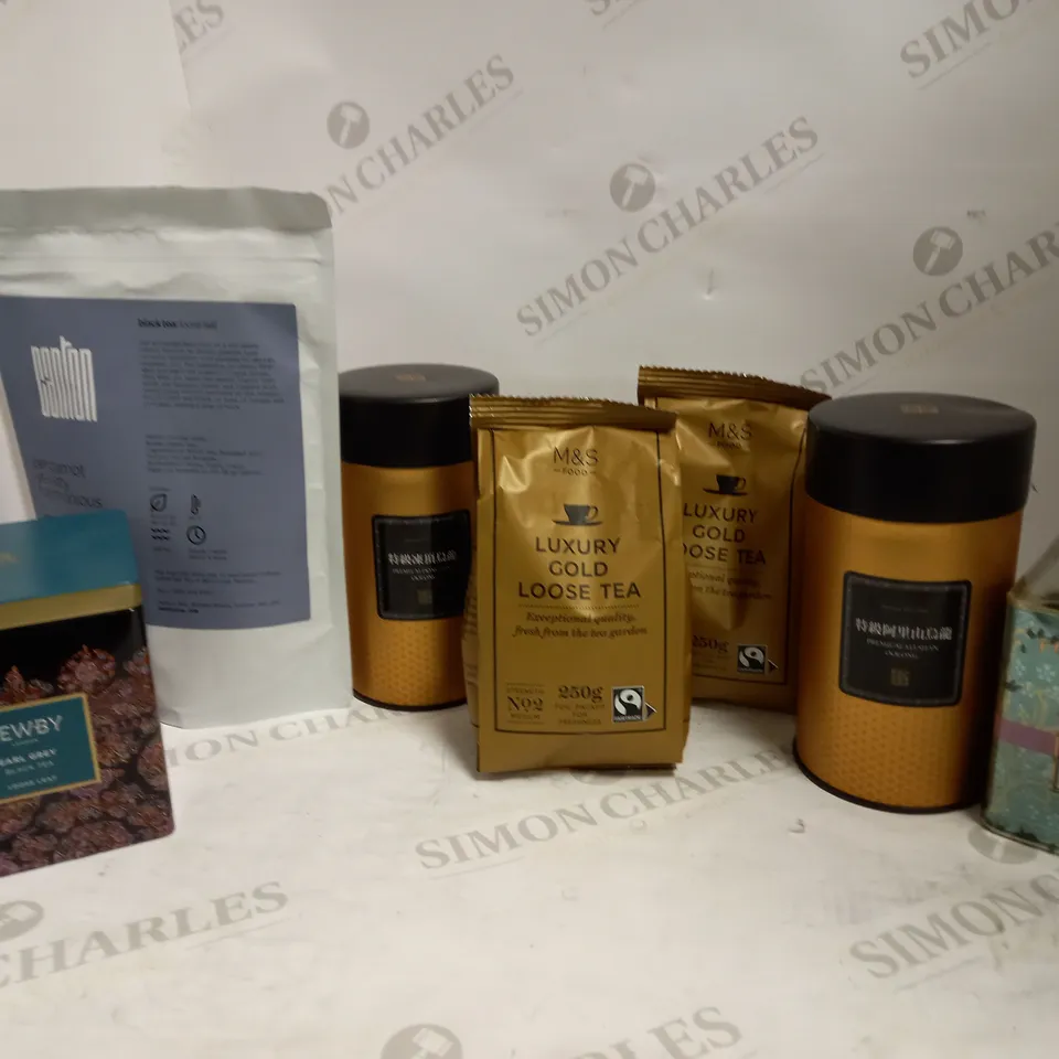 LOT OF 7 DESIGNER TEA PRODUCTS