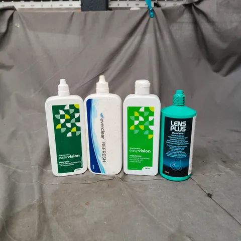 APPROXIMATELY 15 ASSORTED CONTACT LENS SOLUTION PRODUCTS - COLLECTION ONLY 