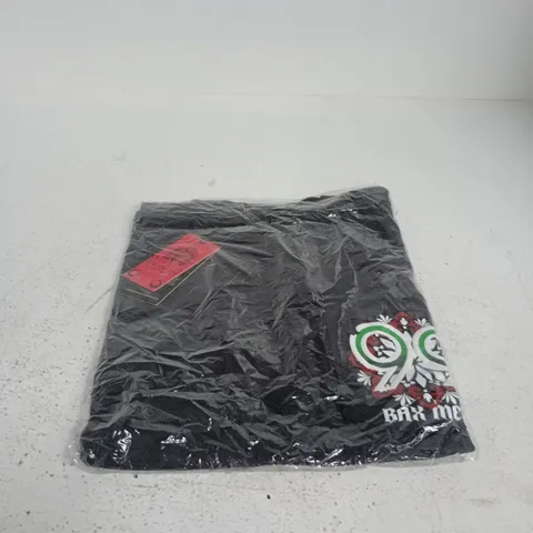 BAXMEN CULT WEAR T-SHIRT – BLACK - SIZE S