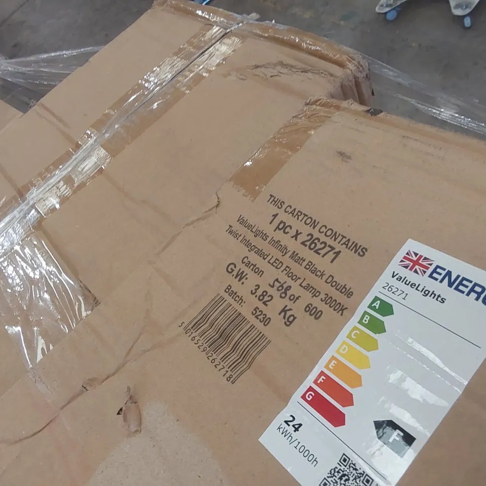 PALLET CONTAINING A VERY LARGE QUANTITY OF ASSORTED LIGHTING PRODUCTS