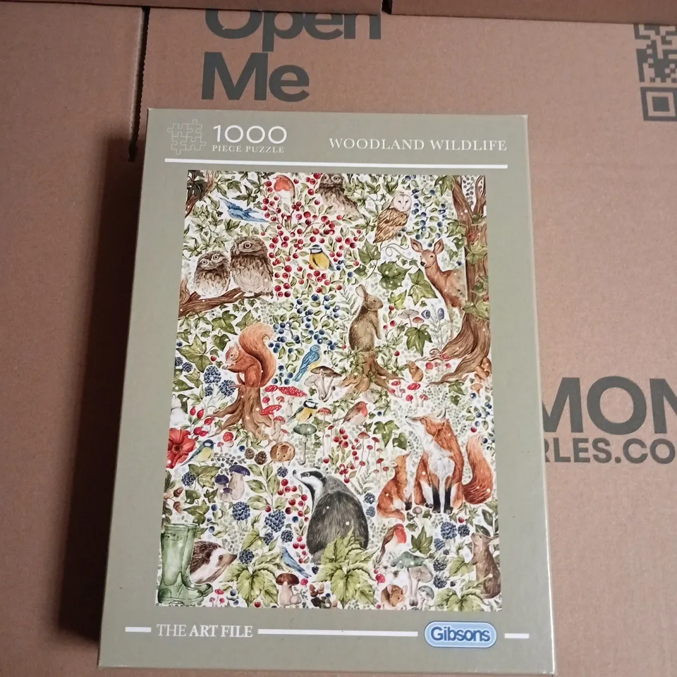 GIBSONS WOODLAND WILDLIFE 1000 PIECE PUZZLE – THE ART FILE