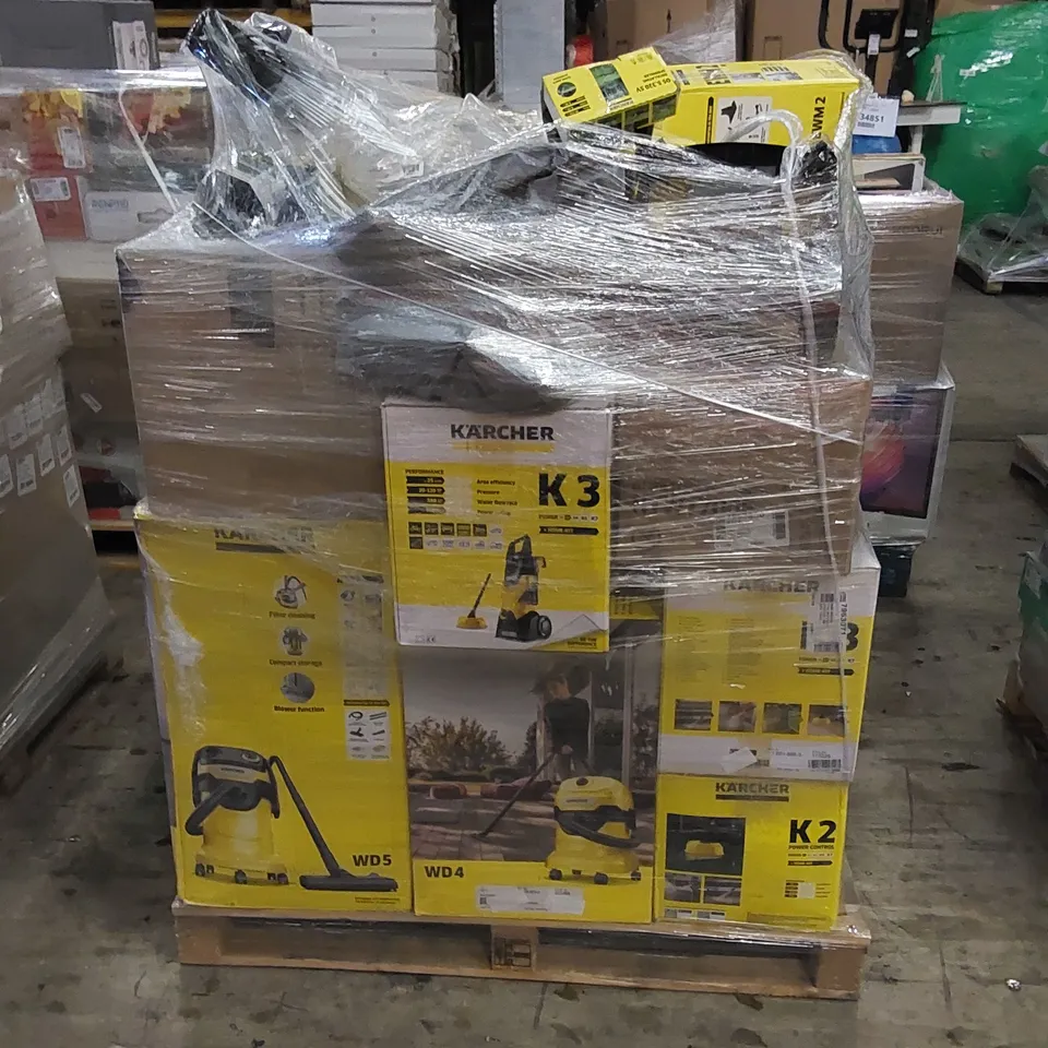 PALLET OF APPROXIMATELY 26 UNPROCESSED RAW RETURN HOUSEHOLD AND ELECTRICAL GOODS TO INCLUDE;