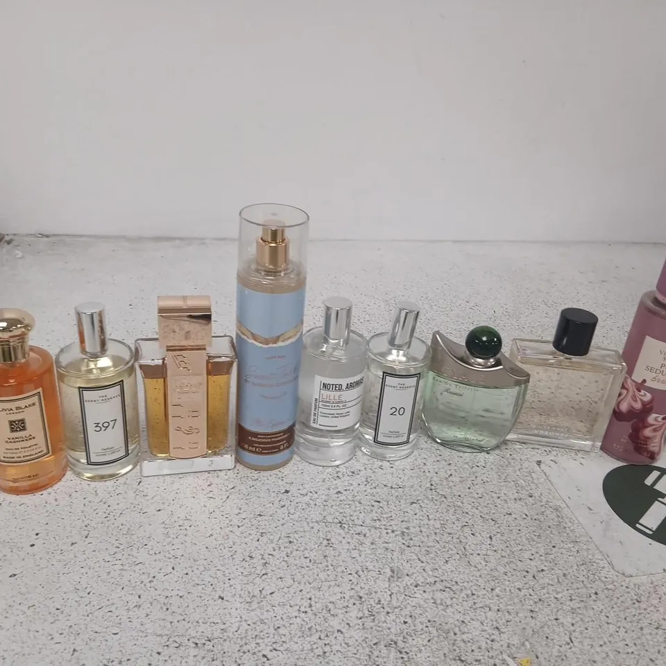 APPROXIMATELY 10 ASSORTED UNBOXED FRAGRANCES