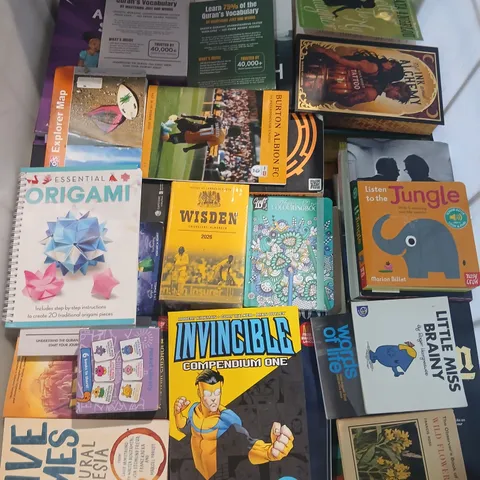 LARGE QUANTITY OF ASSORTED FICTION AND NON FICTION BOOKS