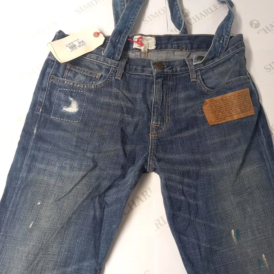 CURRENT/ELLIOT THE SUSPENDER BOYFRIEND BARN MED SIZE 28