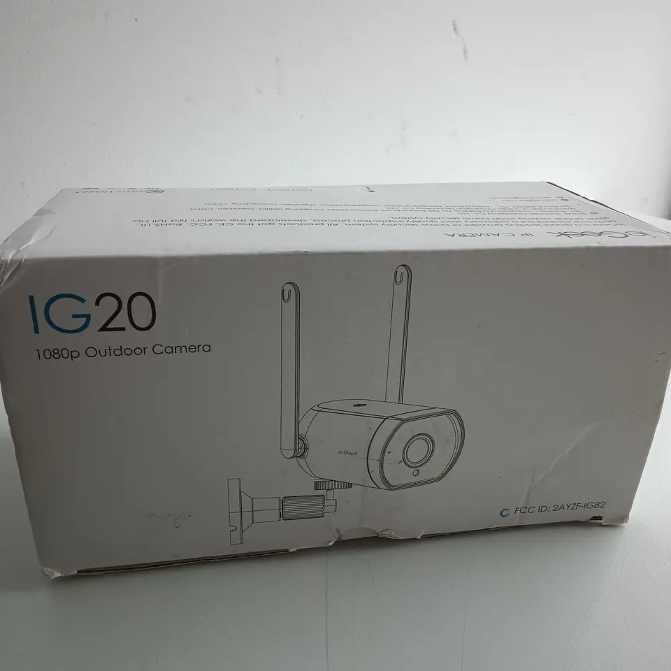 BOXED IG20 1080P OUTDOOR CAMERA