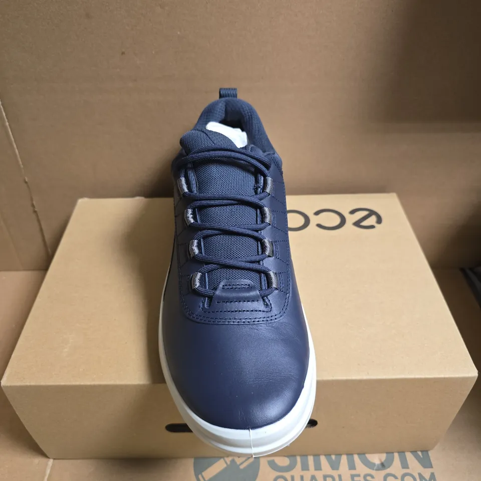 ECCO M GOLF CORE LACE WP NAVY – MEN'S GOLF SHOES, UK 10