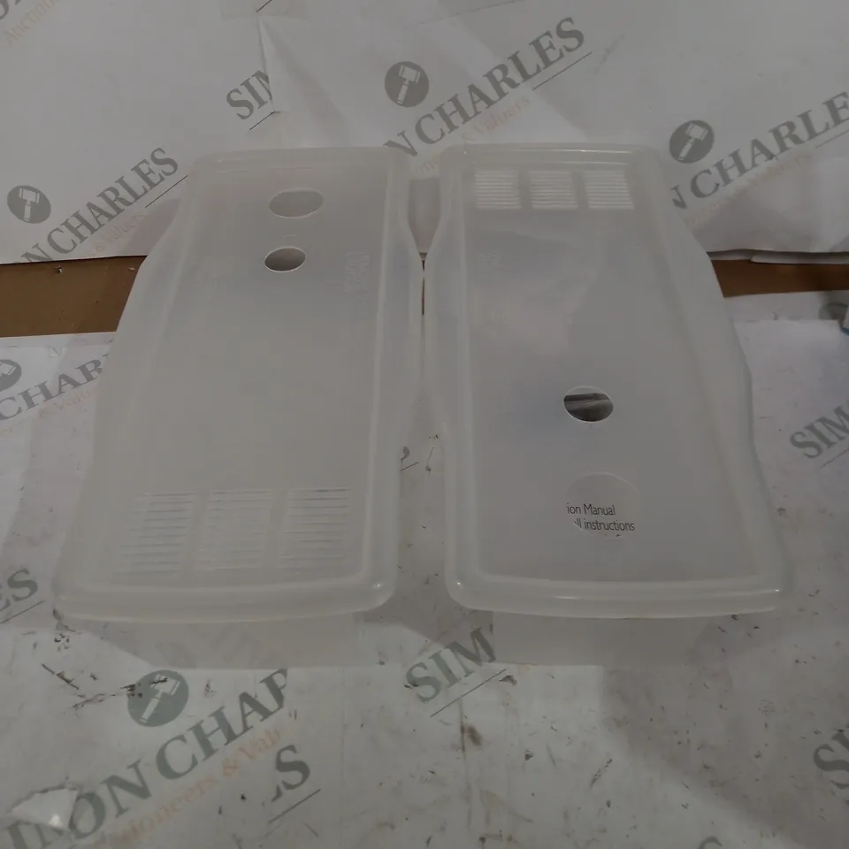 2 BOXED TV LINES FASTA PASTA MICROWAVE CONTAINER