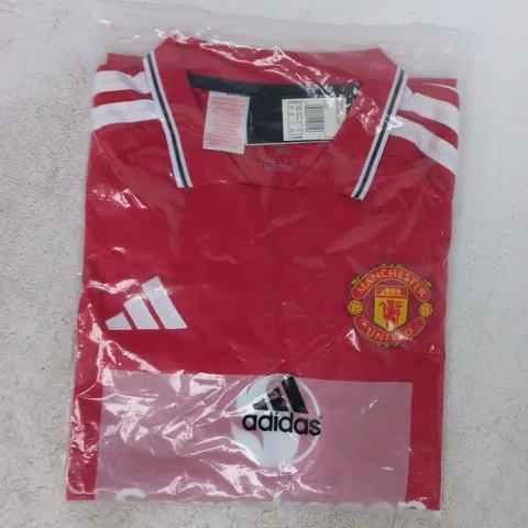 BAGGED ADIDAS MANCHESTER UNITED HOME JERSEY SIZE XL