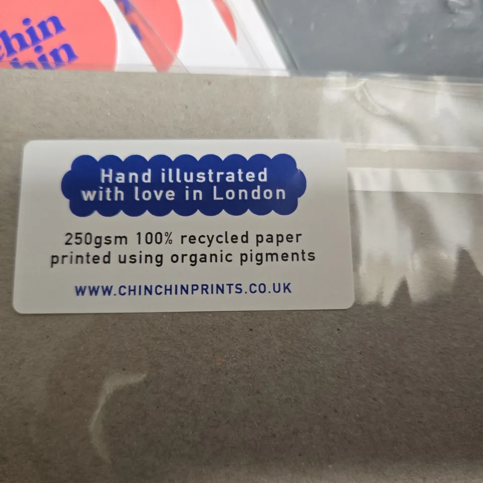 APPROXIMATELY 16 CHIN CHIN PRINTS – TOOTING MARKET POSTER, IN ASSORTED SIZES