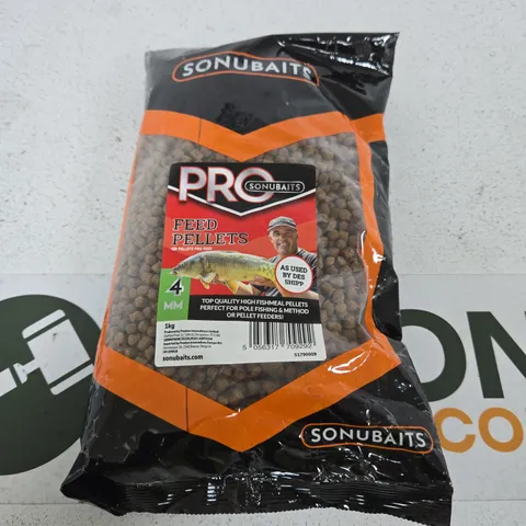 SONUBAITS PRO FEED PELLETS 4MM – 1KG