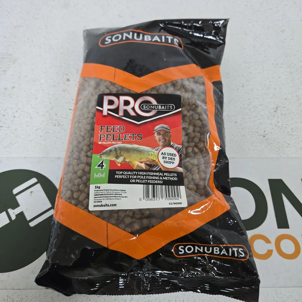 SONUBAITS PRO FEED PELLETS 4MM – 1KG