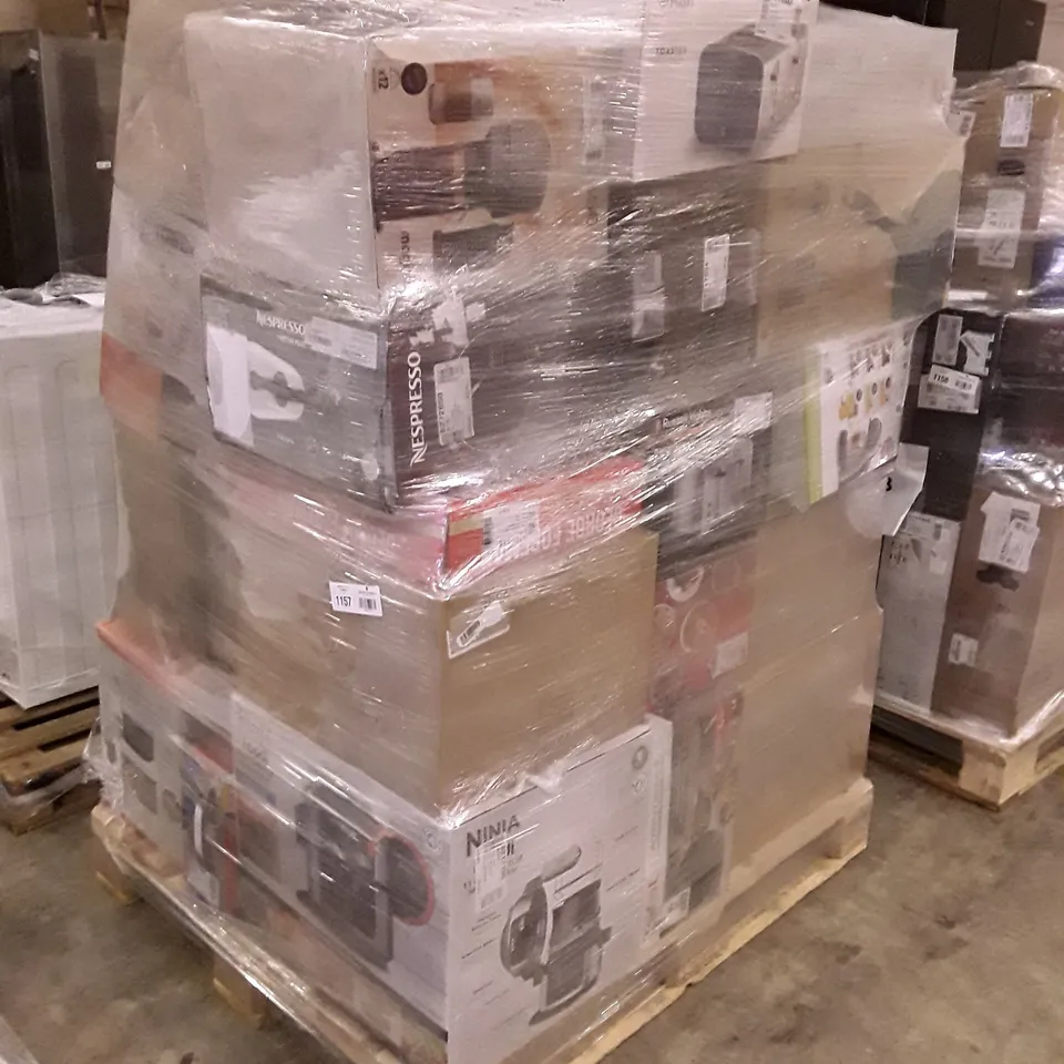 PALLET OF APPROXIMATELY 35 UNPROCESSED RAW RETURN HOUSEHOLD AND ELECTRICAL GOODS TO INCLUDE;