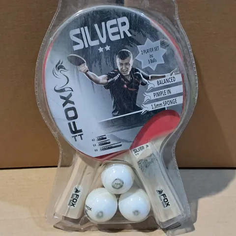 FOX SILVER TABLE TENNIS SET