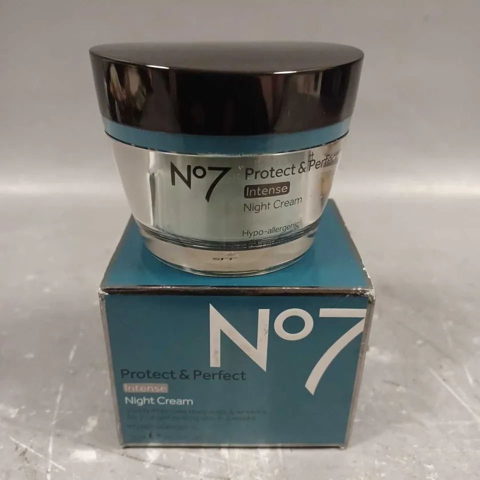 BOXED NO7 PROTECT & PERFECT INTENSE NIGHT CREAM 50ML