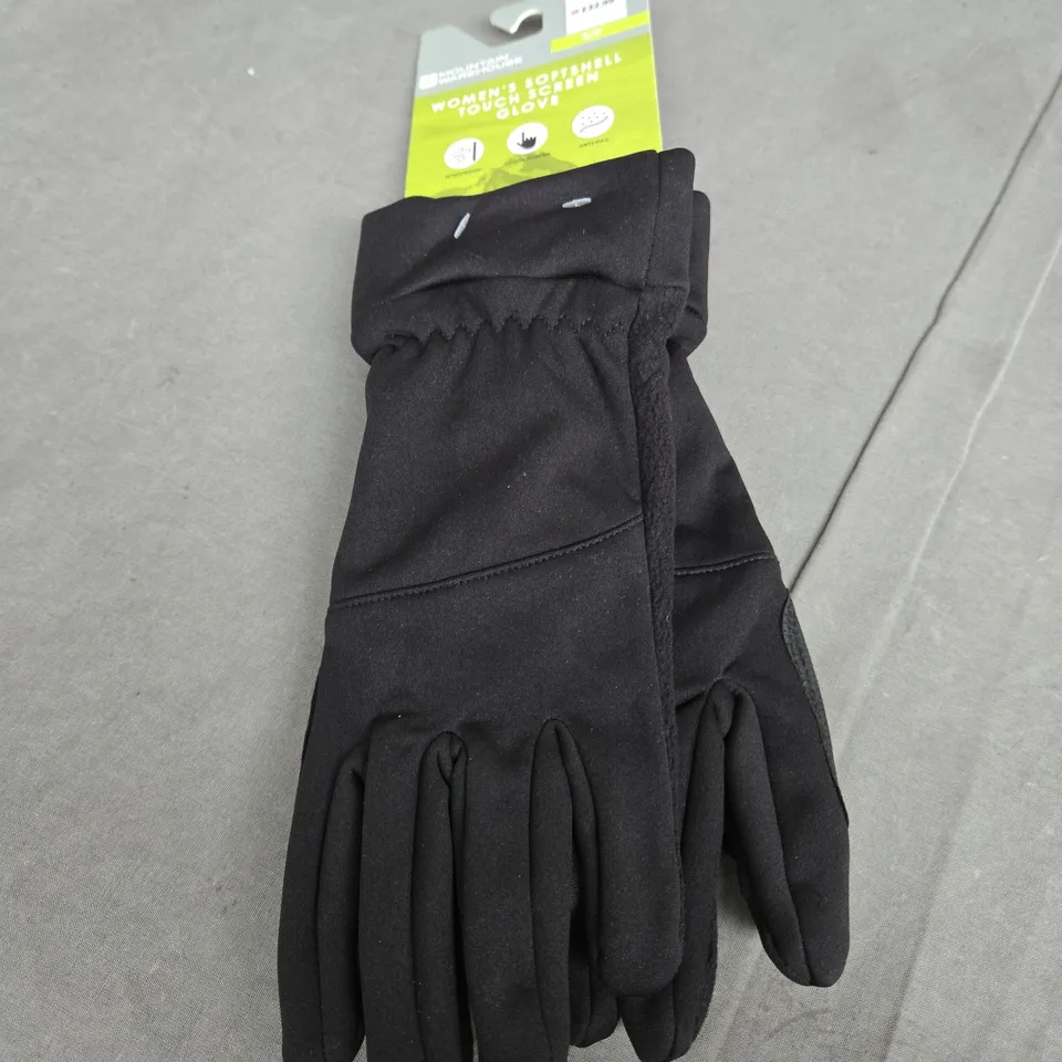 WOMENS SOFTSHELL TOUCH SCREEN GLOVES