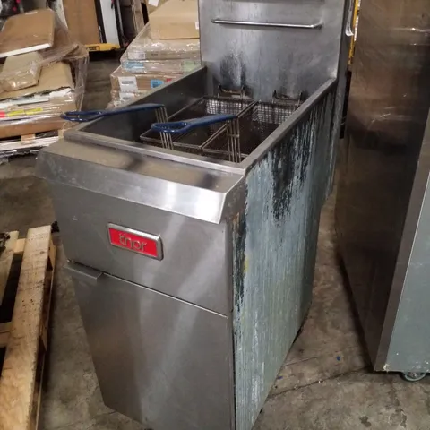 THOR DOUBLE BASKET NAT GAS FRYER