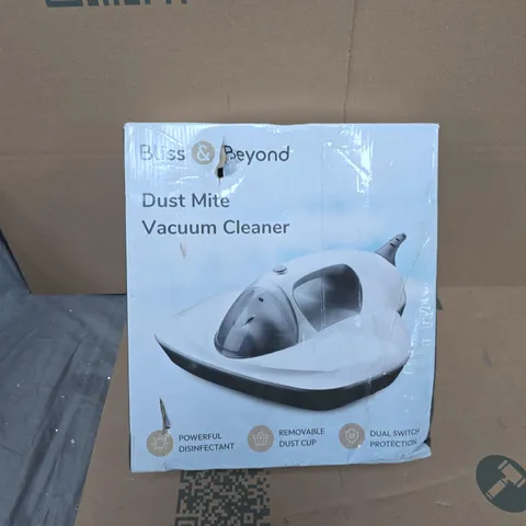 BLISS & BEYOND DUST MITE VACUUM CLEANER – BOXED