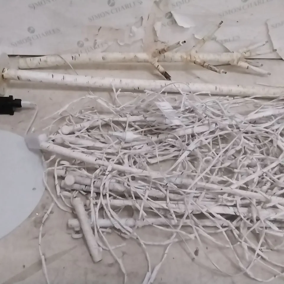 BOXED WHITE BIRCH TREE BRIGHT WHITE LED