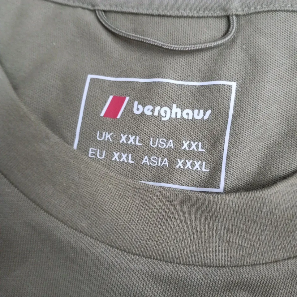 BERGHAUS GREEN T-SHIRT – UK XXL