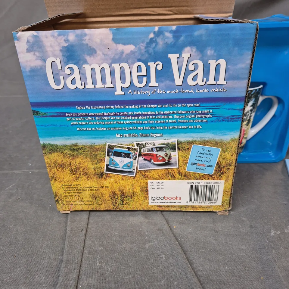 CAMPER VAN BOX SET – 64-PAGE BOOK PLUS EXCLUSIVE MUG (IGLOO BOOKS)