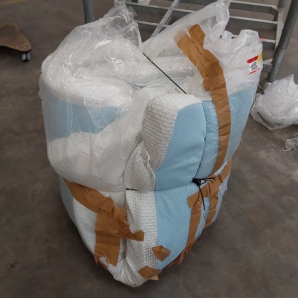 BUTOVES 10CM GEL MEMORY FOAM MATTRESS TOPPER - SIZE UNSPECIFIED 