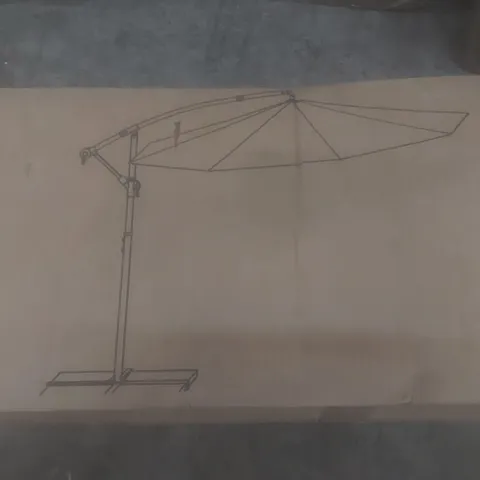 BOXED KEPLIN GARDEN PARASOL 