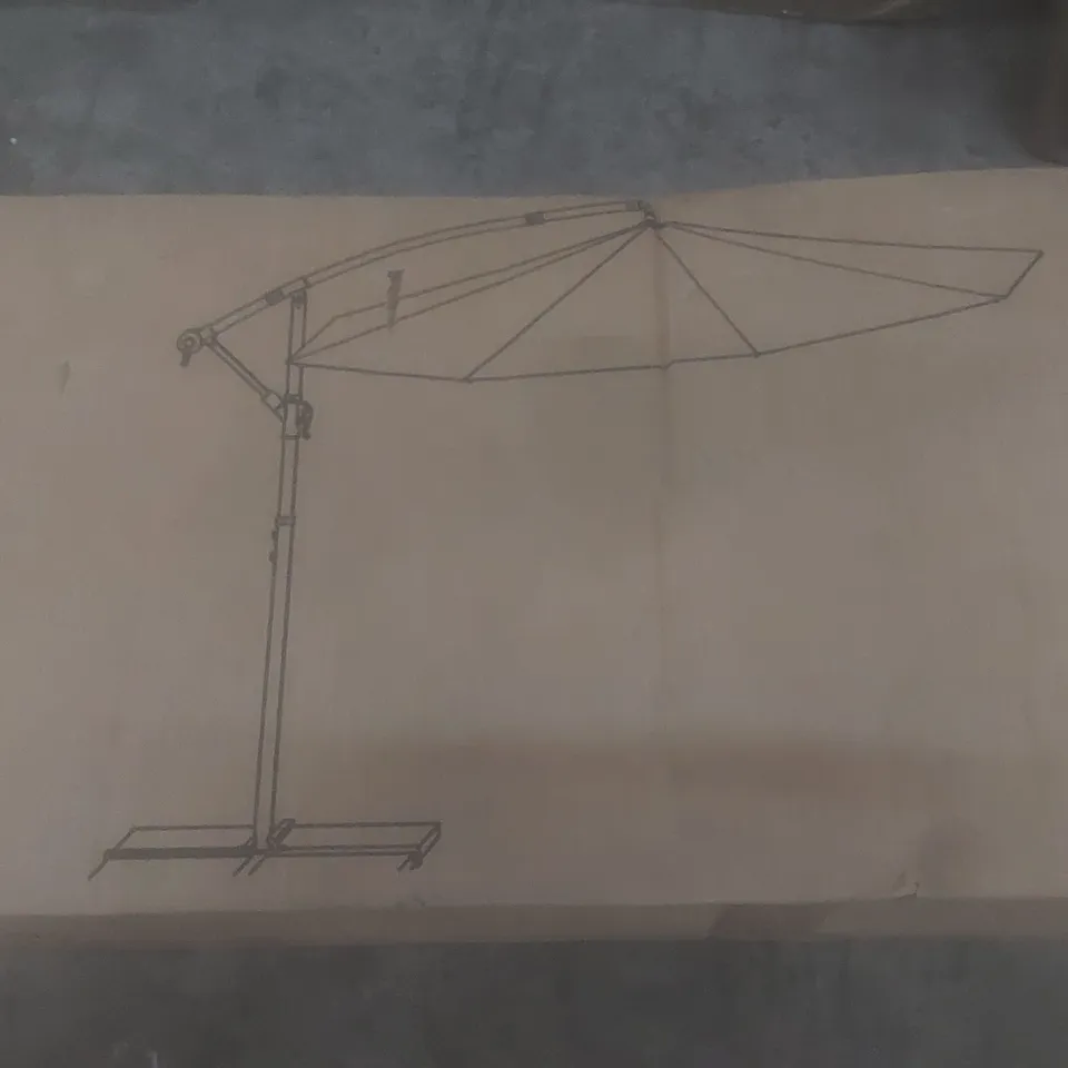 BOXED KEPLIN GARDEN PARASOL 