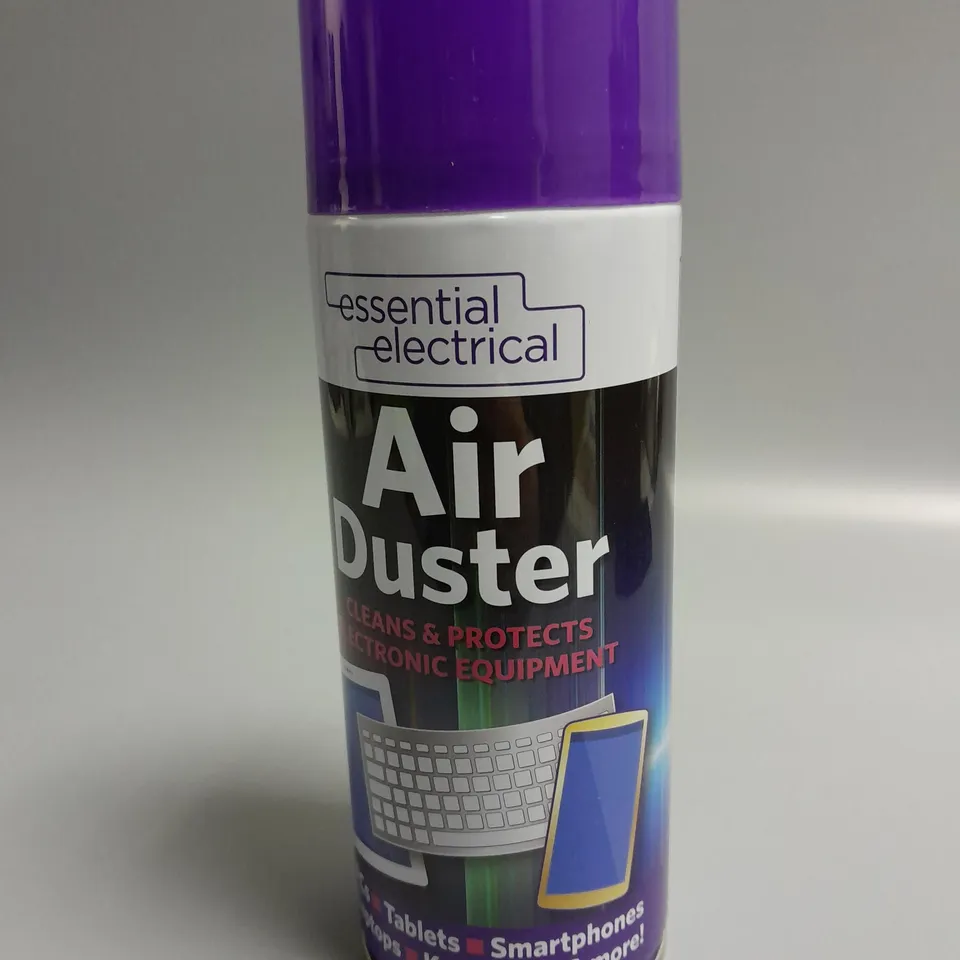 BOX OF 12 ASSORTED AIR DUSTER CANS