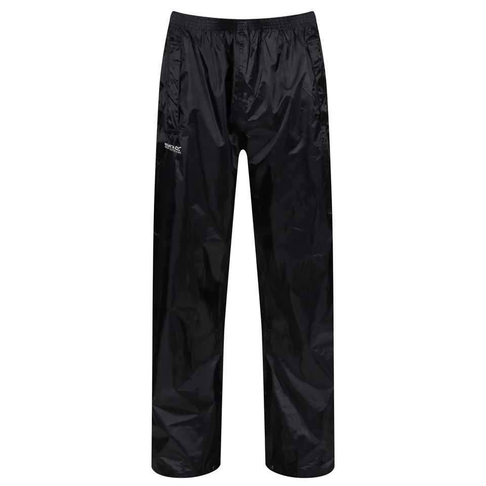 REGATTA PROFESSIONAL | BLACK STORMBREAK WATERPROOF OVER TROUSER XL