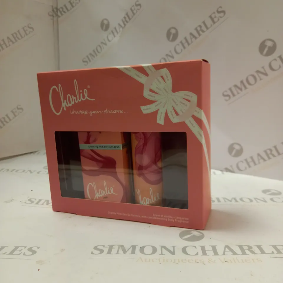 CHARLIE PINK EAU DE TOILETTE AND BODY FRAGRANCE SET