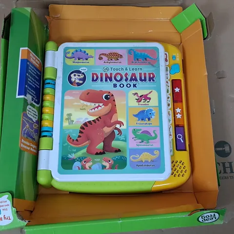 LEAP FROG TOUCH AND LEARN DINOSAUR BOOK