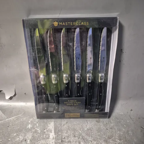 MASTERCLASS 6 PIECE DELUXE STEAK KNIFE SET