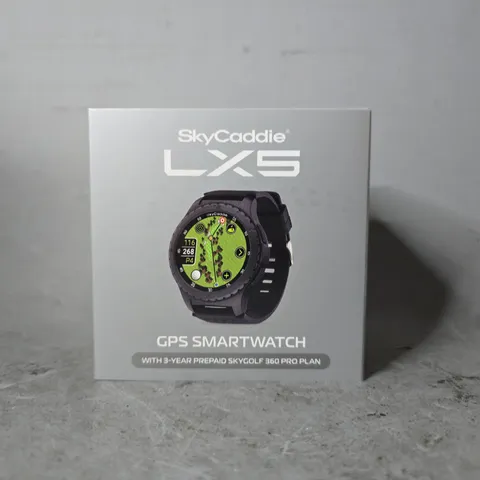 BOXED SKY CADDIE LX5 GPS SMARTWATCH