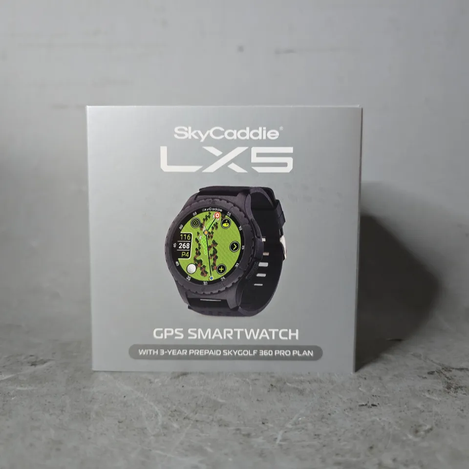 BOXED SKY CADDIE LX5 GPS SMARTWATCH 
