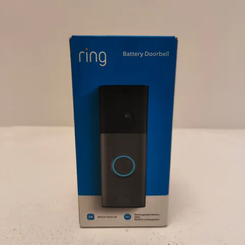 BOXED AND SEALED RING BATTERY DOORBELL