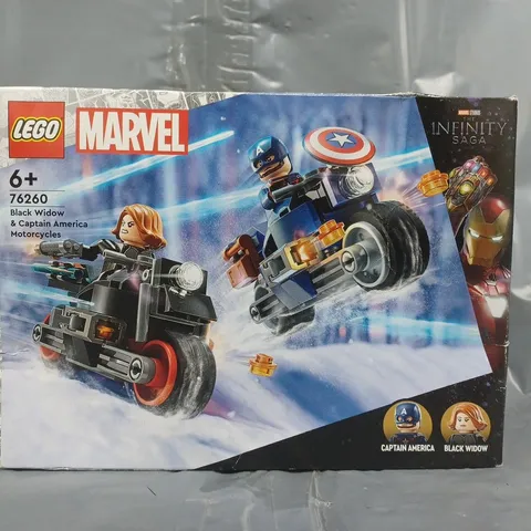 LEGO MARVEL INFINITY SAGA - 76260 - BLACK WIDOW & CAPTAIN AMERICA MOTORCYCLES