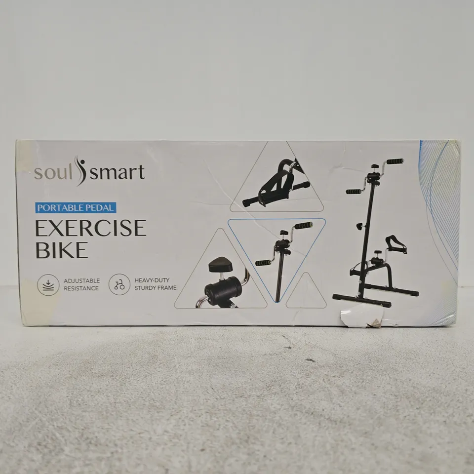SOULSMART PORTABLE PEDAL EXERCISE BIKE – BOXED