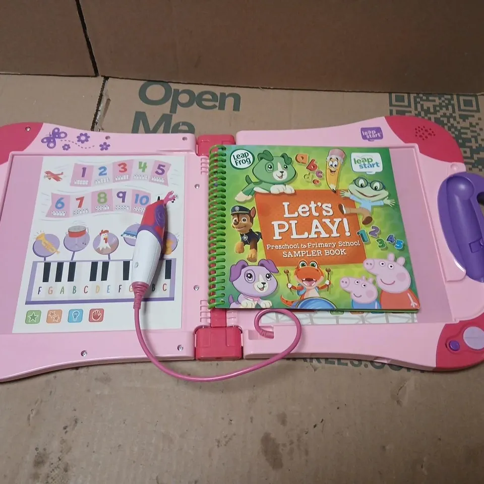 LEAPFROG LET'S PLAY! PINK INTERACTIVE LEARNING TOY