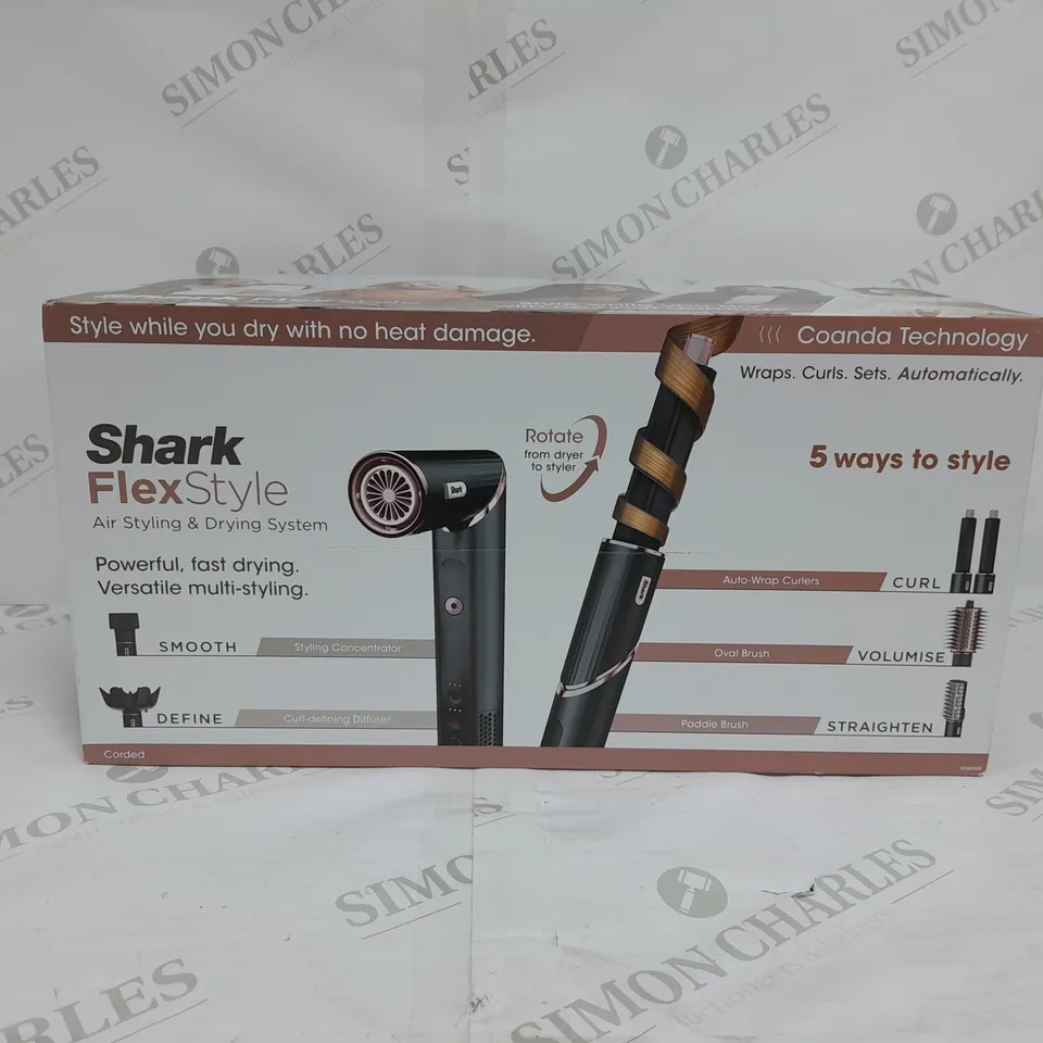 BOXED SHARK FLEXSTYLE AIR STYLING & DRYING SYSTEM 
