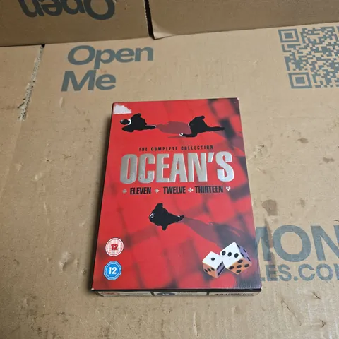 OCEANS "THE COMPLETE COLLECTION" (OCEANS ELEVEN/TWELVE/THIRTEEN PLUS BONUS DISC) SET