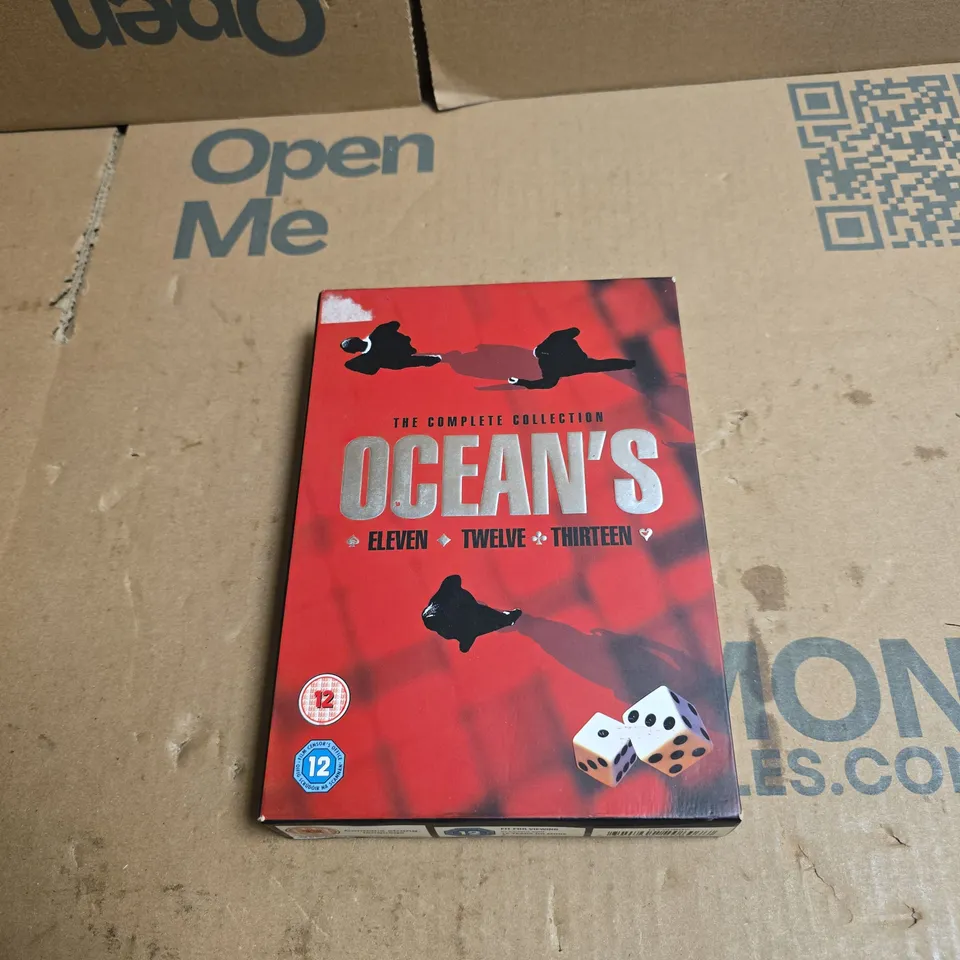 OCEANS "THE COMPLETE COLLECTION" (OCEANS ELEVEN/TWELVE/THIRTEEN PLUS BONUS DISC) SET