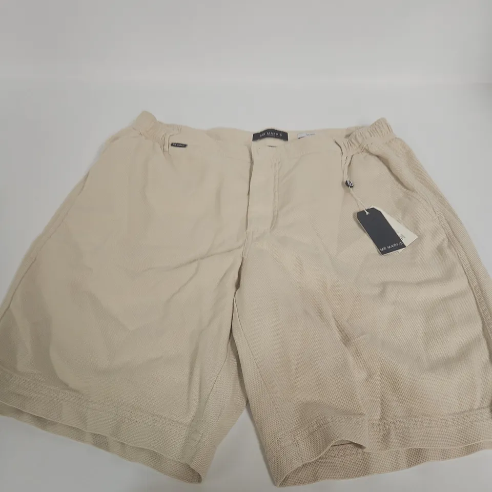 MR MARVIS MEN'S SHORTS – GAZETTES (BEIGE), UK 38