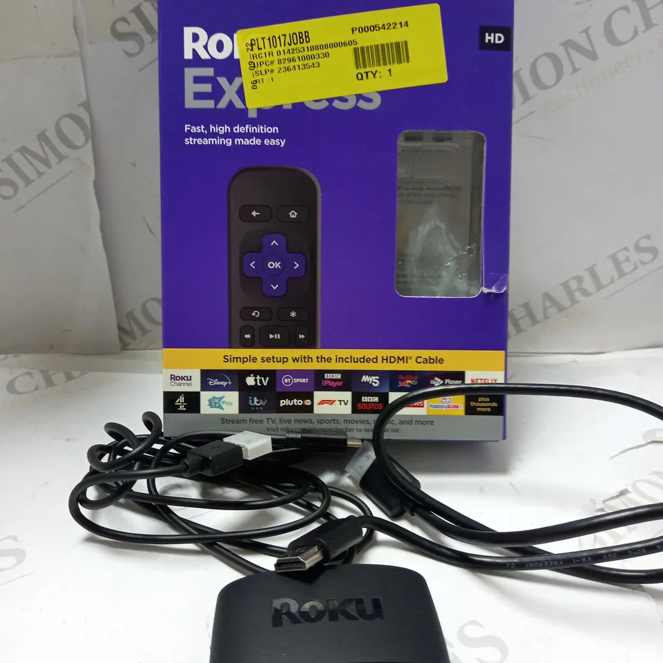 ROKU EXPRESS SET UP BOX 