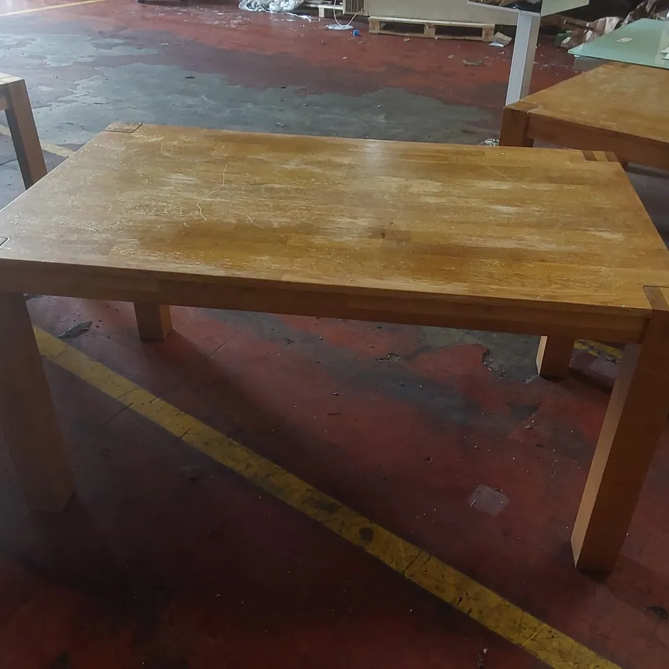 SOLID WOOD RESTAURANT DINING TABLE