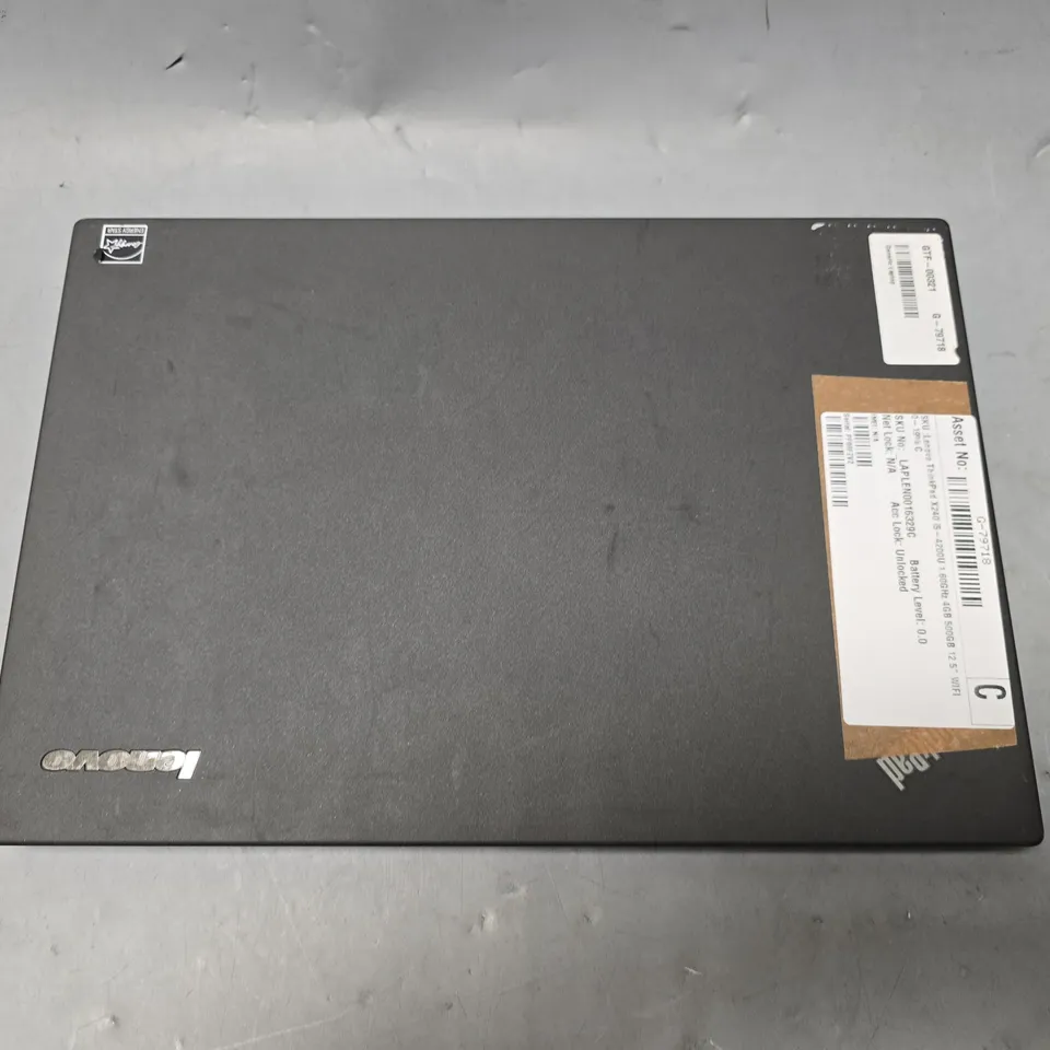 LENOVO X240 THINKPAD LAPTOP IN BLACK